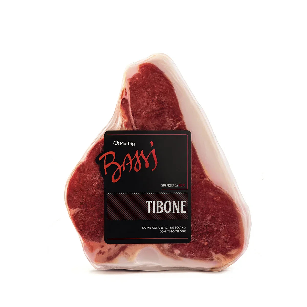 Carne Bovina Tibone BASSI Com Osso Congelada 1KG