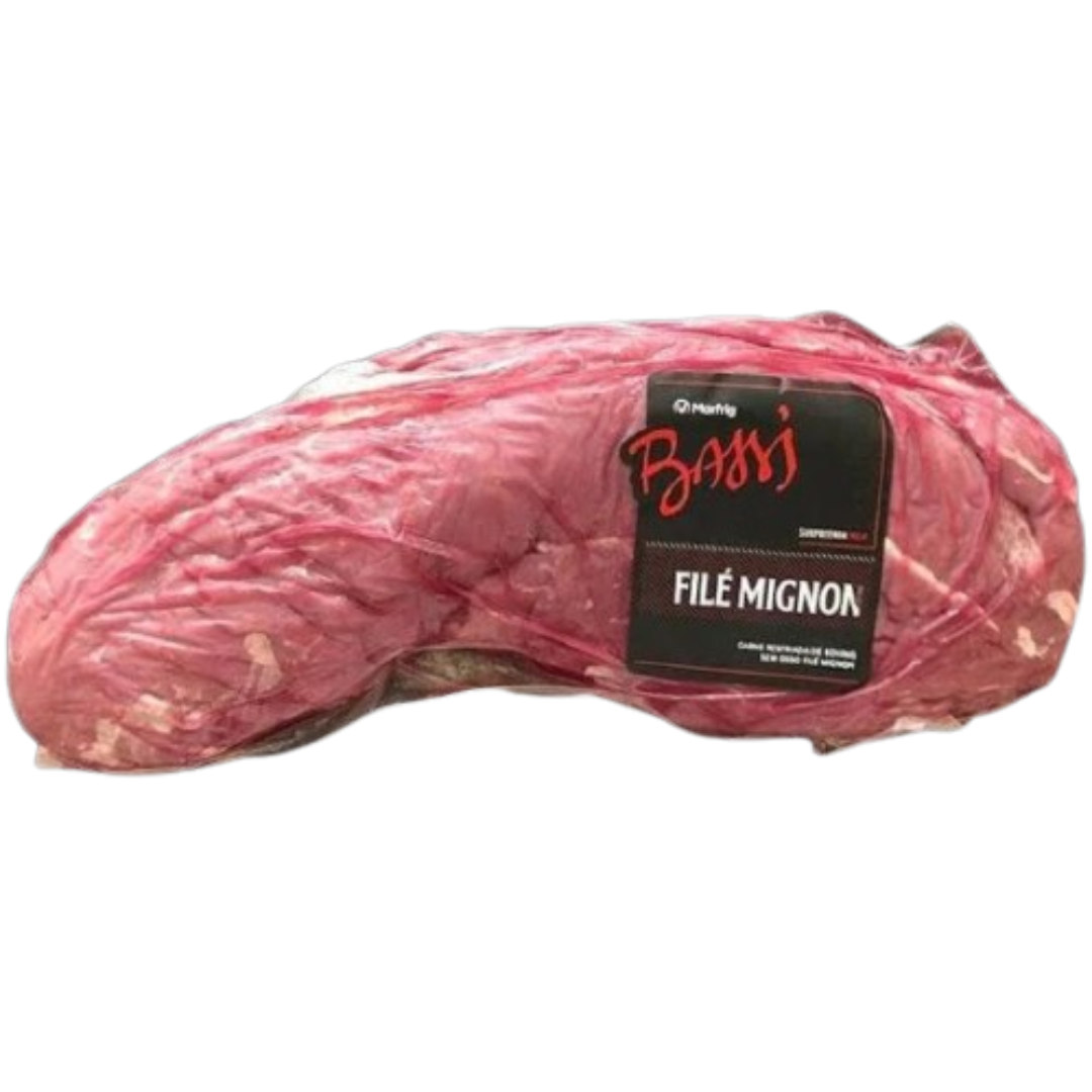 Filé Mignon BASSI Bovino Sem Cordão 1KG